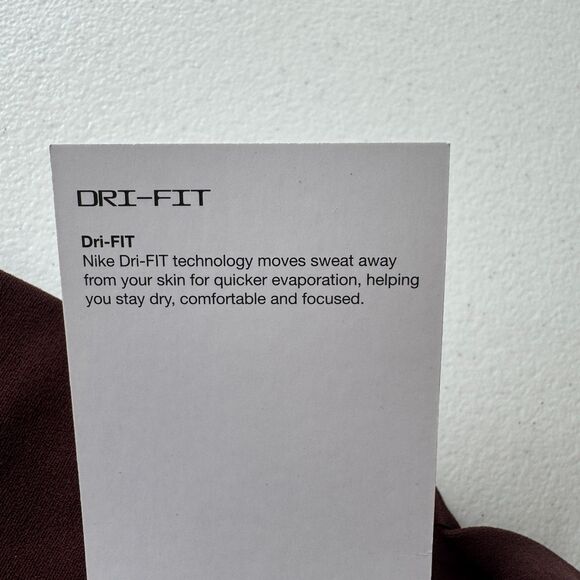 NWT Nike Zenvy High Rise InfinaSoft Dri-Fit 7/8 Length Brown Leggings Women's XL - Picture 10 of 11